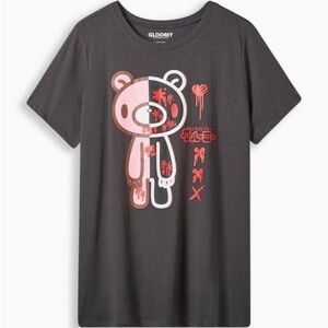 Gloomy Bear Classic Fit Cotton Crew Neck Tee sz 4